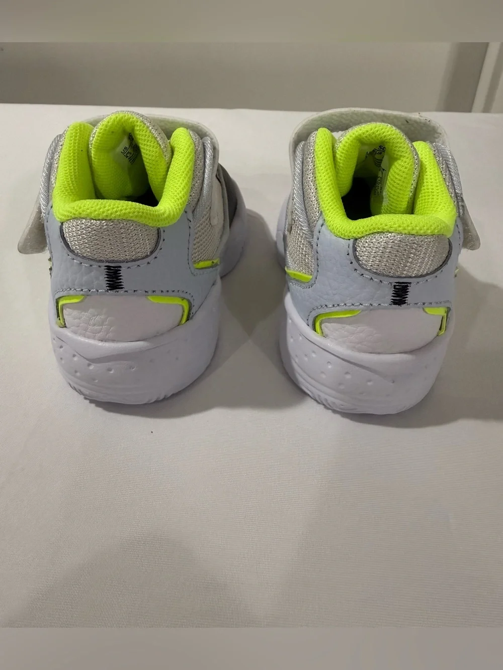 Jordan Flight Toddler Sneakers Size 5C Black Silver Volt NEW